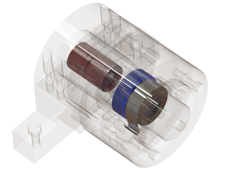 Metamorphic Bearing Prototype Transparent View